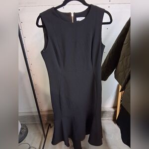 Calvin Klein Black Sleeveless Dress
